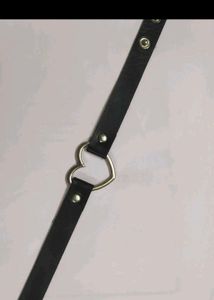 Black Rose Heart Choker