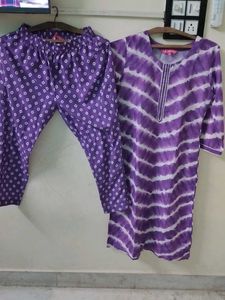 Purple Tie-Dye Lounge Set