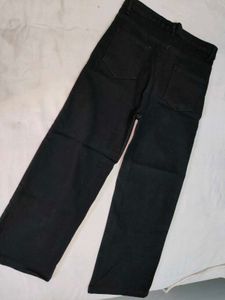 Black Straight Fit Jeans Unused