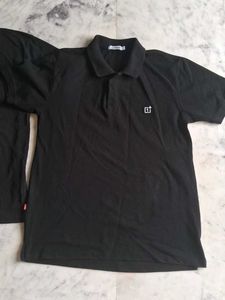OnePlus Black Polo Shirt