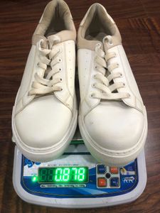 Zudio Casual White Sneakers UK9