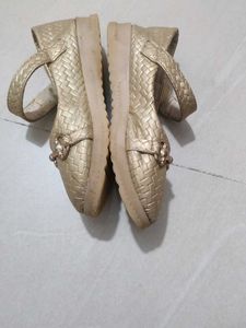 Girls Gold Shoes
