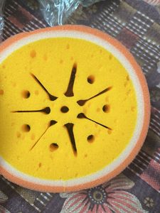 Orange Bath Sponge
