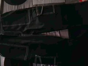 Black Cargo Pants