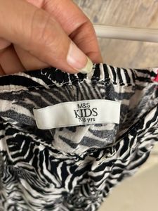 Zebra Print Dress -MnS