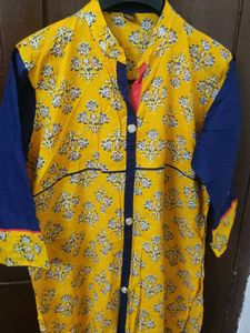 Floral Print Kurta