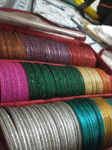 Glass Bangles With Bangle Box