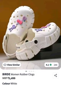 ✨️White Birde Crocs💟