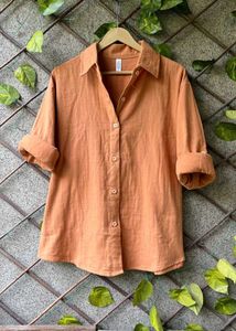 Black Button-Down Shirt