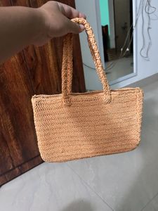 Crochet Hand Bag