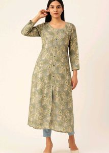 Grey Kurta