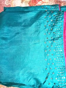 Festive Wear Sawan Special Saree...With Blouses