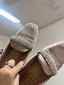Women  Loafers Beige colour