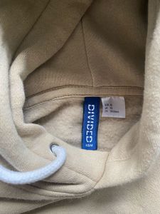 Beige LA Striped Hoodie