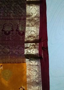 Beautiful Multi Colour Pure Kanchi Pattu Saree