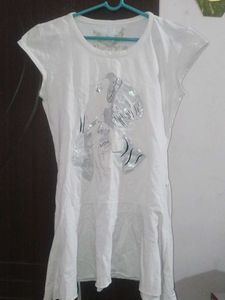 Cute White Graphic Tee