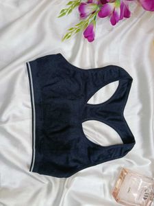 Black Sports Bra