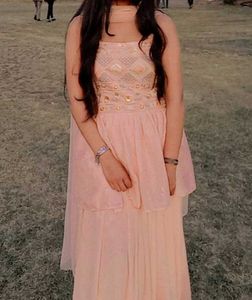 Pink Embellished Sharara Set💗✨💕💕