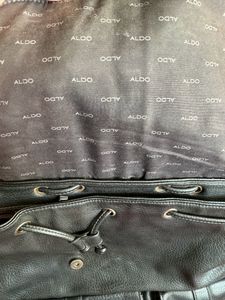 Aldo Original leather backpack unisex