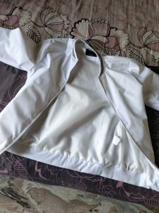 Stylish White aesthetic Jacket