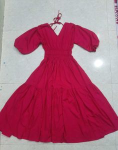 Flowy Pink Dress
