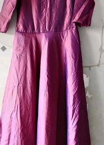 Gown Dress With Shrug