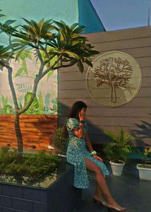 Beautiful Sea Green Partywear Dress ✨