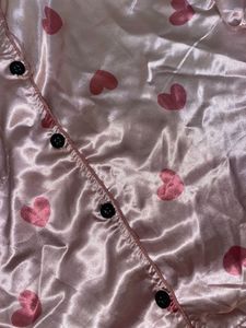Pink Heart Pajama Set