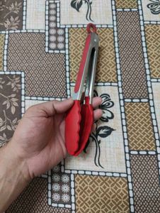 Femora Premium Virgin Silicone Food Tong