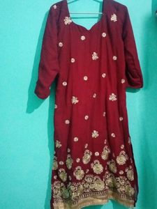 Top, Bottom, With Dupatta Like New
