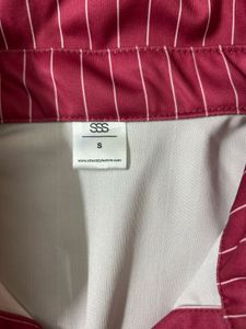 ✮⋆˙ Striped Button-Up Shirt