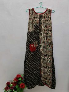 Ethnic Print Maxi Dress