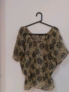 Floral Sheer Top
