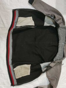 Stylish Grey Zip-Up Hoodie