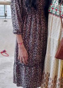 Ruffle Floral Dress