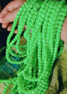 600 Pics Diy And Crafts Green Beads