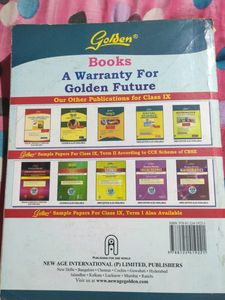 Golden Guide - Science Class 9 Textbook