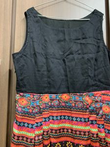 Ethnic Gown With Cape / Shrug