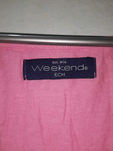 Pink Embroidered Top