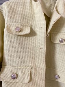🧈 Butter Yellow Cropped Jacket