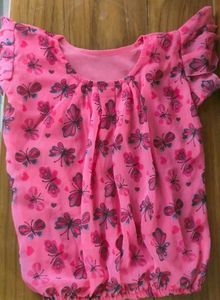A Beautiful Butterfly Crop Top