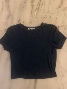 ZARA Crop Top - Blue