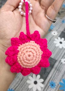 Cute Crochet Flower Charm🌸
