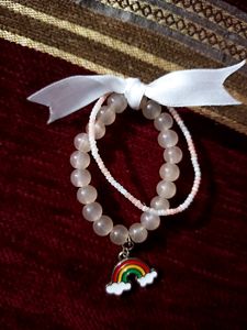 Rainbow Bracelet🌈 &amp; Watermelon Plate🍉