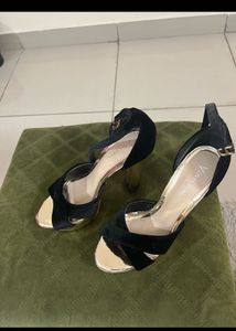 Black &amp; Gold Heels