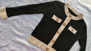 Korean Elegant Knit Cardigan