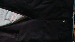 Tyffyn Black High Rise Stretchable Jeans