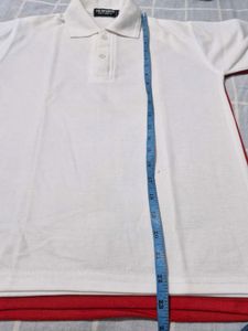 Polo Shirts - Red &amp; White
