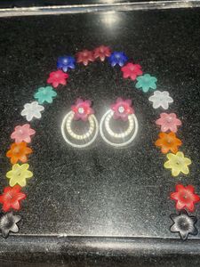 Floral Earrings &amp; Charms