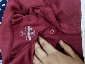 Color Block Polo T-Shirt